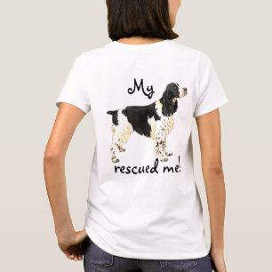 T-shirt Épagneul de springer anglais de délivrance