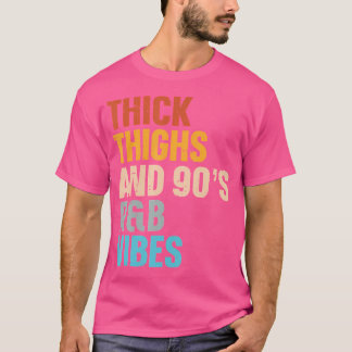T-shirt Épais Cuisses Et Vibes Rb Des Années 90