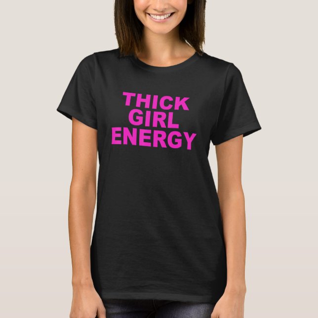 T-shirt Épais vêtement d'énergie pour fille (Devant)