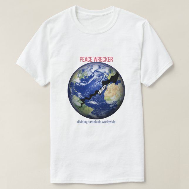 T-shirt Épave de la paix - Dividendes Tastebuds dans le mo (Design devant)
