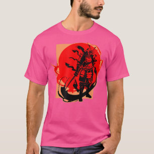 T-shirt Épée de samouraï japonais Katana Armure Guerrier T