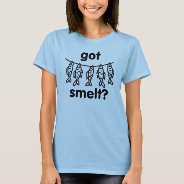 T-shirt éperlan obtenu (Devant)