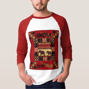 T-shirt Ephapes ethniques disparates en Inde