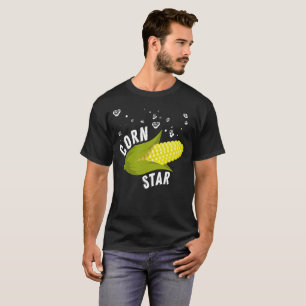 T-shirt Épi bébête de jaune de chemise d'étoile de maïs
