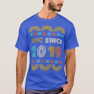 T-shirt Epic depuis 2019 Cadeau Anniversaire Famille BbayG