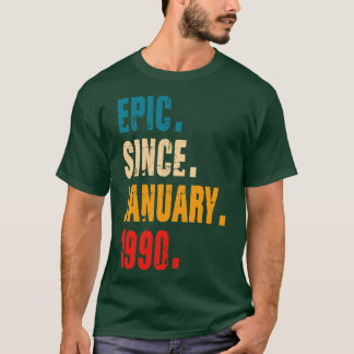 T-SHIRT EPIC DEPUIS JANVIER 1990