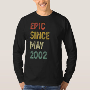 T-shirt Epic depuis mai 2002 20 Ans 20e Anniversaire Homme
