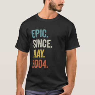 T-shirt Epic Depuis Mai 2004 18E Anniversaire