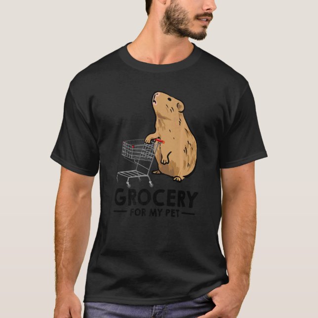 T-shirt Épicerie Pour Mon Animal De Compagnie Amoureux des (Devant)