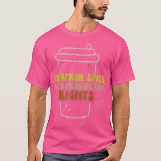 T-shirt Épices citrouilles Et Droits De Reproduction Femin