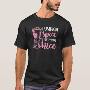 T-shirt Épices citrouilles Et Tout Nice PSL Automne Automn