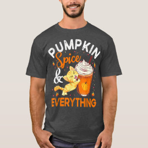 T-shirt Épices citrouilles ToutChat Adulte mignonne Automn