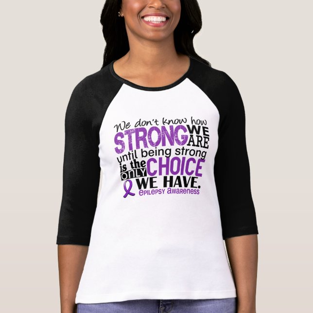 T-shirt Épilepsie comme nous forts sommes (Devant)