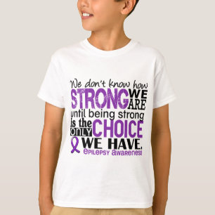 T-shirt Épilepsie comme nous forts sommes
