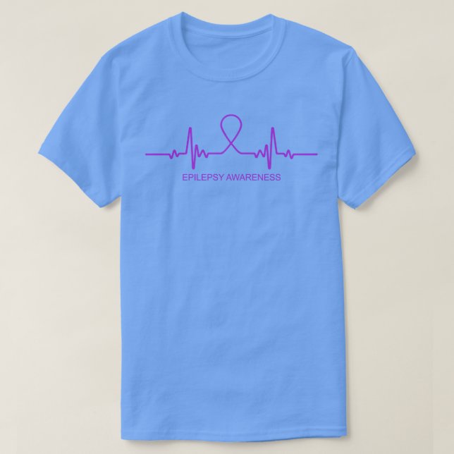 T-shirt Epilepsie Conscience battement De Coeur Dans Cette (Design devant)