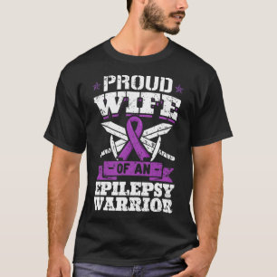 T-shirt Epilepsie Guerrier Femme Epileptique Saisie Troubl