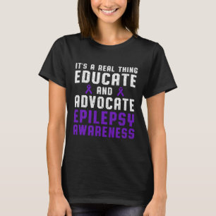 T-shirt Epilepsie Sensibilisation Amour Épileptique Guerri
