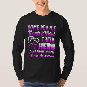 T-shirt Epilepsie Sensibilisation Héros Saisie Mère D'Epil