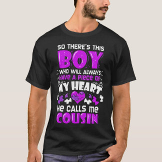 T-shirt Epilepsie Sensibilisation Ribbon pourpre - Suppo é