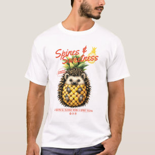 T-SHIRT ÉPINETTES ET ANANAS EN TÊTE DOUCE