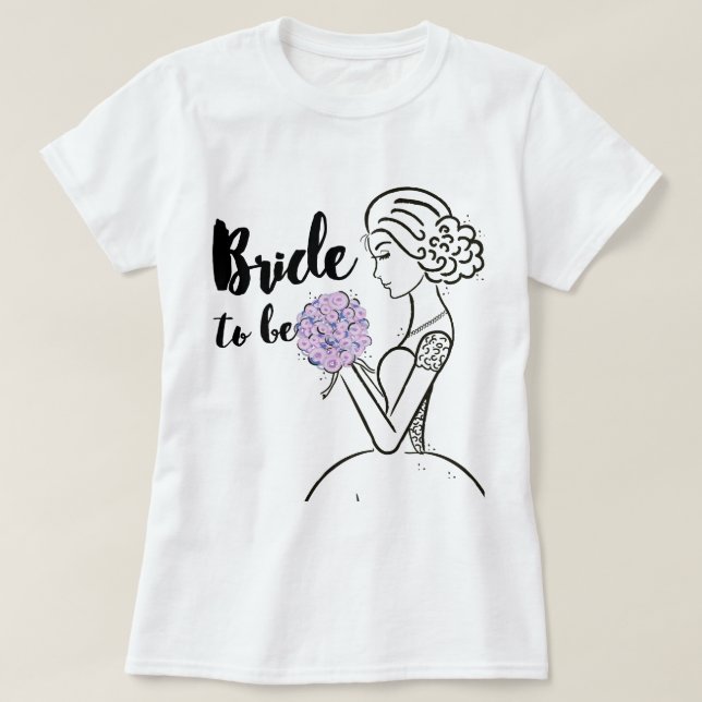 T-shirt Épouse à être (Design devant)
