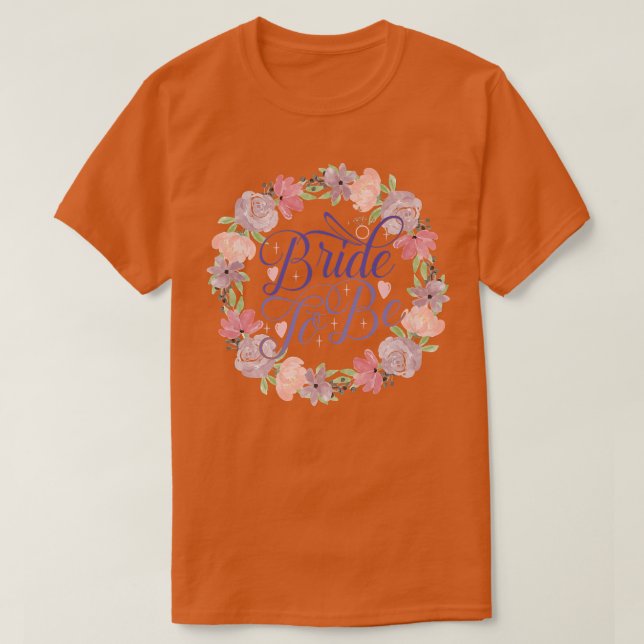 T-shirt Épouse à être mariée Bachelorette Girlfriend Hen P (Design devant)
