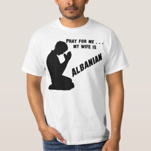 T-shirt Épouse albanaise