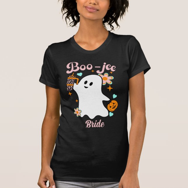 T-shirt Épouse Boo-Jee | Ghost rétro (Devant)