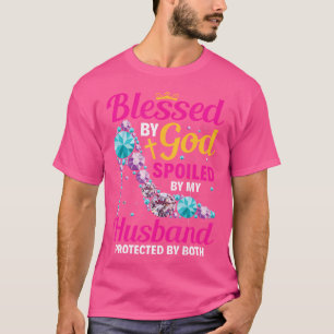 T-shirt Épouse chrétienne Jésus Béni Par Dieu Mal Par Mon
