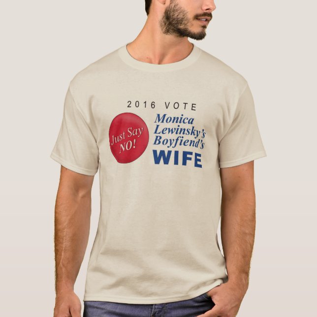 T-shirt Épouse d'amis de Monica Lewinskys (Devant)