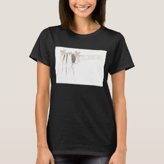 T-shirt Épouse d'arme Pas d'Arrière - plan 3 quarts de lon