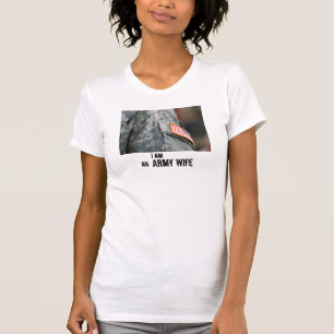 T-shirt Épouse d'armée