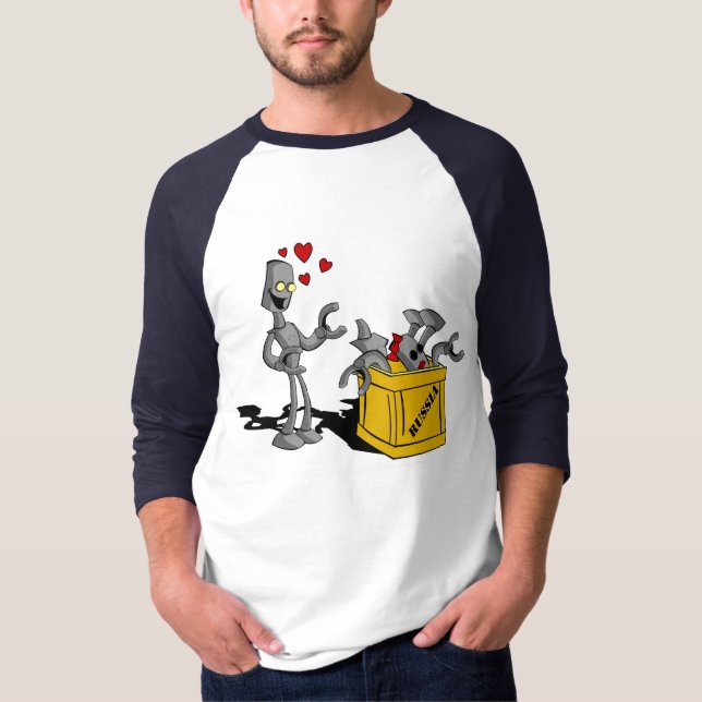 T-shirt Épouse de commande par courrier russe (Devant)
