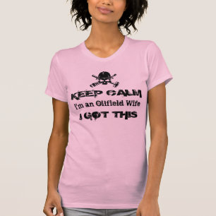 T-SHIRT ÉPOUSE DE GISEMENT DE PÉTROLE