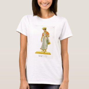 T-shirt Épouse de Kalika de Varuna, gravée par C. de Mot