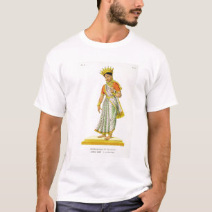 T-shirt Épouse de Kalika de Varuna, gravée par C. de Mot