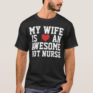 T-shirt Épouse d'infirmière