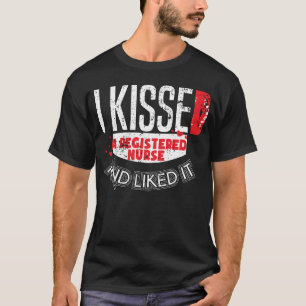 T-shirt Épouse embrassée de conjoint de mari de RN