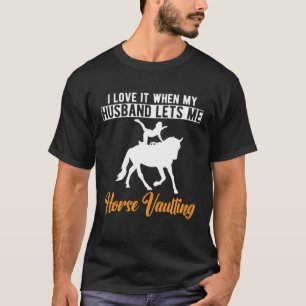 T-shirt Épouse équestre voûtée