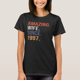 T-shirt Épouse incroyable depuis 1997