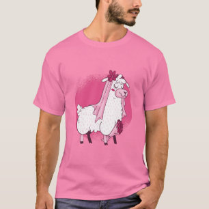 T-shirt Épouse Llama