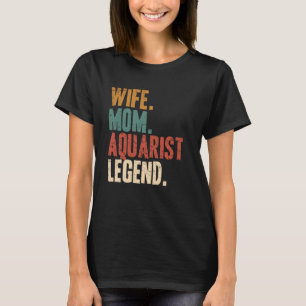 T-shirt Épouse Maman Aquariophile Aquariophile Mère