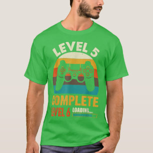 T-shirt Épouse mariée au mari du joueur Niveau 5 Niveau co