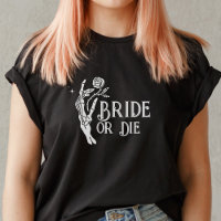 Épouse ou mourir Gothique Squelette Coeur Bachelor