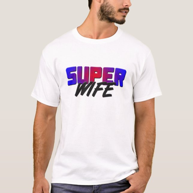 T-shirt Épouse superbe (Devant)
