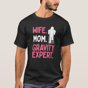 T-shirt Épouse survivante de jambe cassée, maman, experte