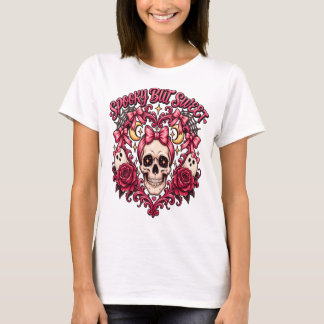 T-shirt Épouvantable mais doux : une friandise d'Halloween