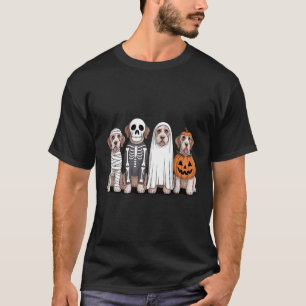 T-shirt Épouvantail Italien Spinone Citrouille Halloween C