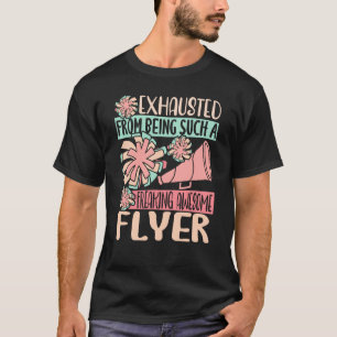 T-shirt Épuisé D'Être Un Tel Freaking Awesome Circulaire