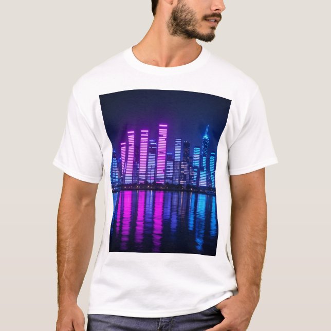 T-shirt Equalizer, paysage urbain (Devant)